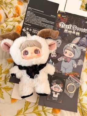 Dark Forest Blind Box Stuffed Sheep Keychain